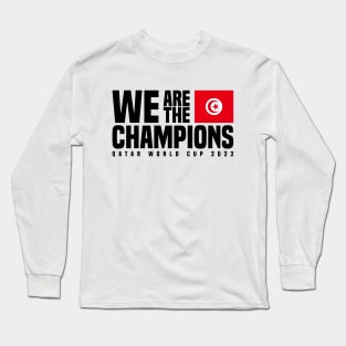 Qatar World Cup Champions 2022 - Tunisia Long Sleeve T-Shirt